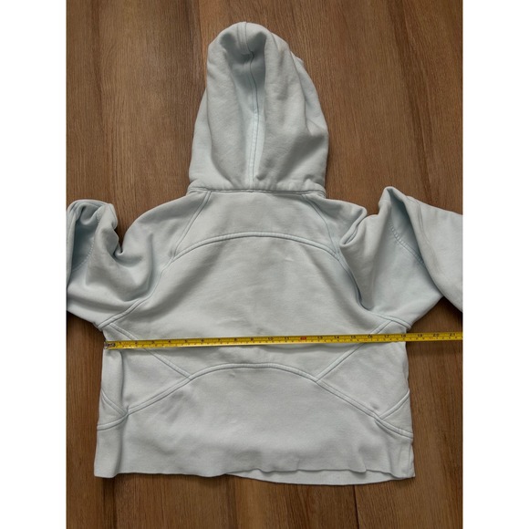 Lululemon Scuba Oversized Half Zip Hoodie Sheer Blue XS/S preppy athletic - Picture 7 of 7